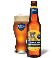 Samuel Adams Boston Ale Bottle and Glass